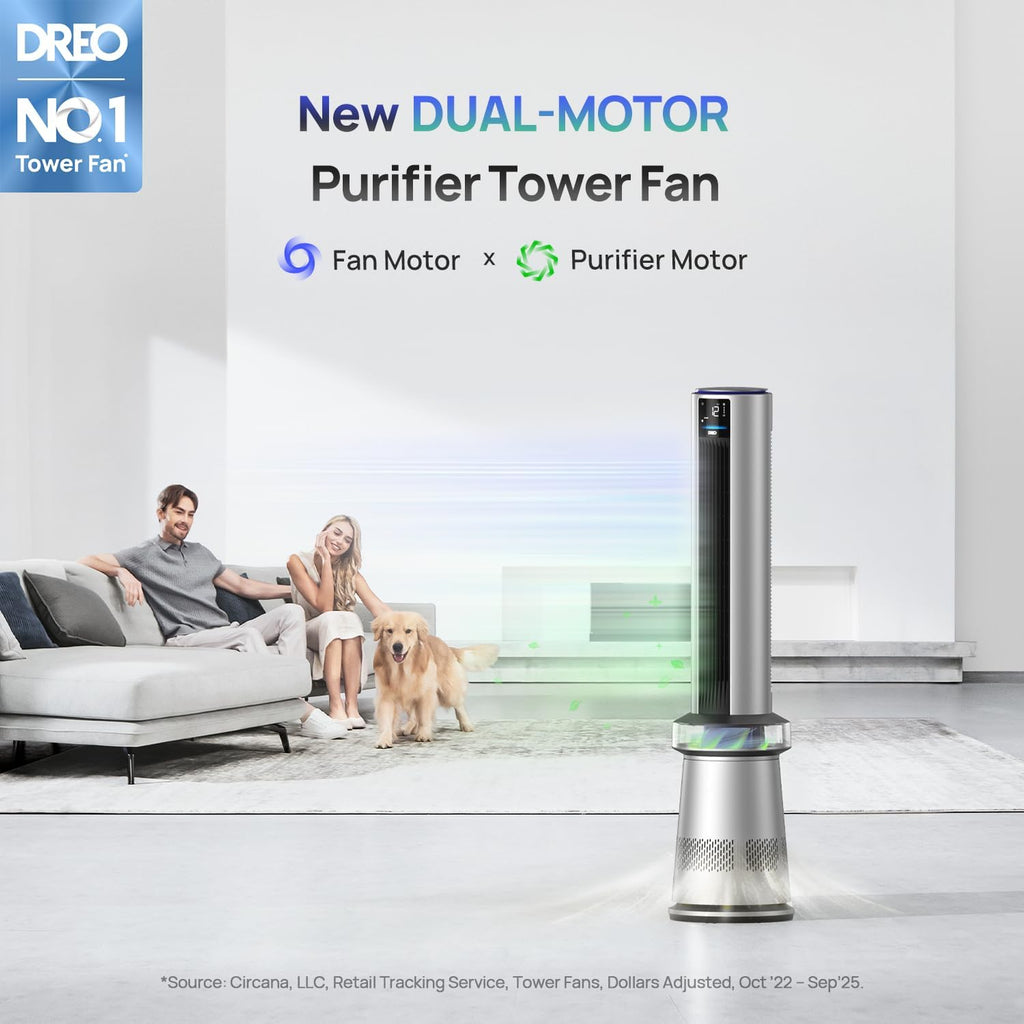Air Purifier Tower Fan