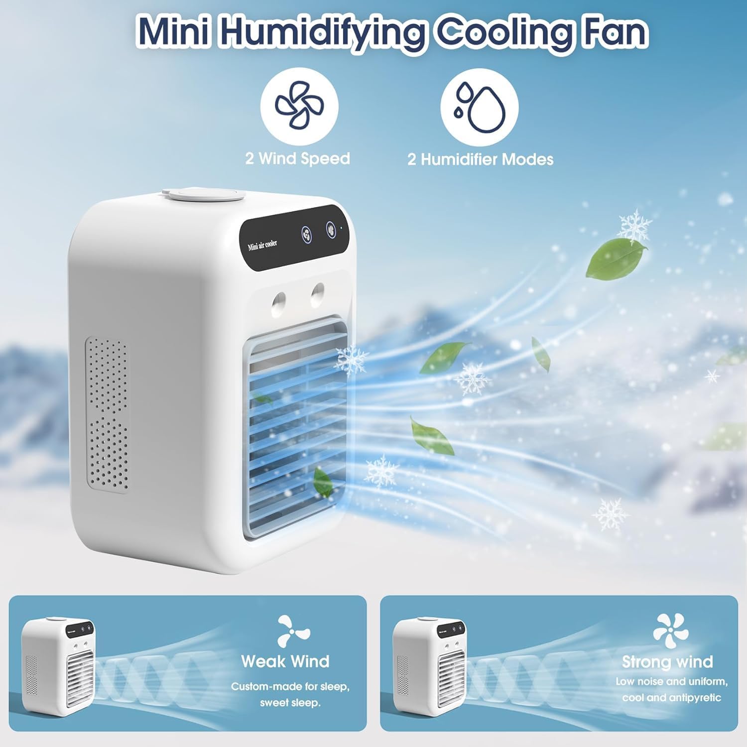 Mini AC Unit 2 Cool Air Spray