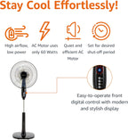 Pedestal Fan with Remote