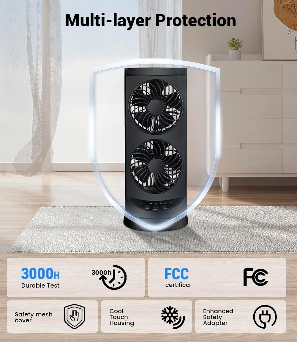 Tower Cooling Fans that Blow Cold Air