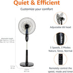Pedestal Fan with Remote