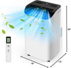 3-in-1 Free Standing Cooling AC Unit with Fan