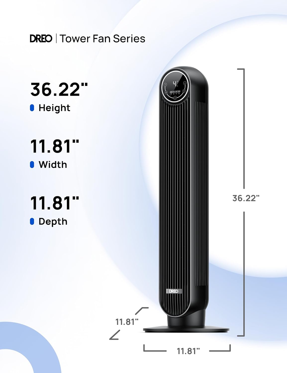 Tower Fan for Bedroom