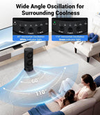 Tower Cooling Fans that Blow Cold Air