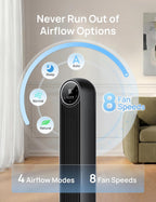Tower Fan for Bedroom