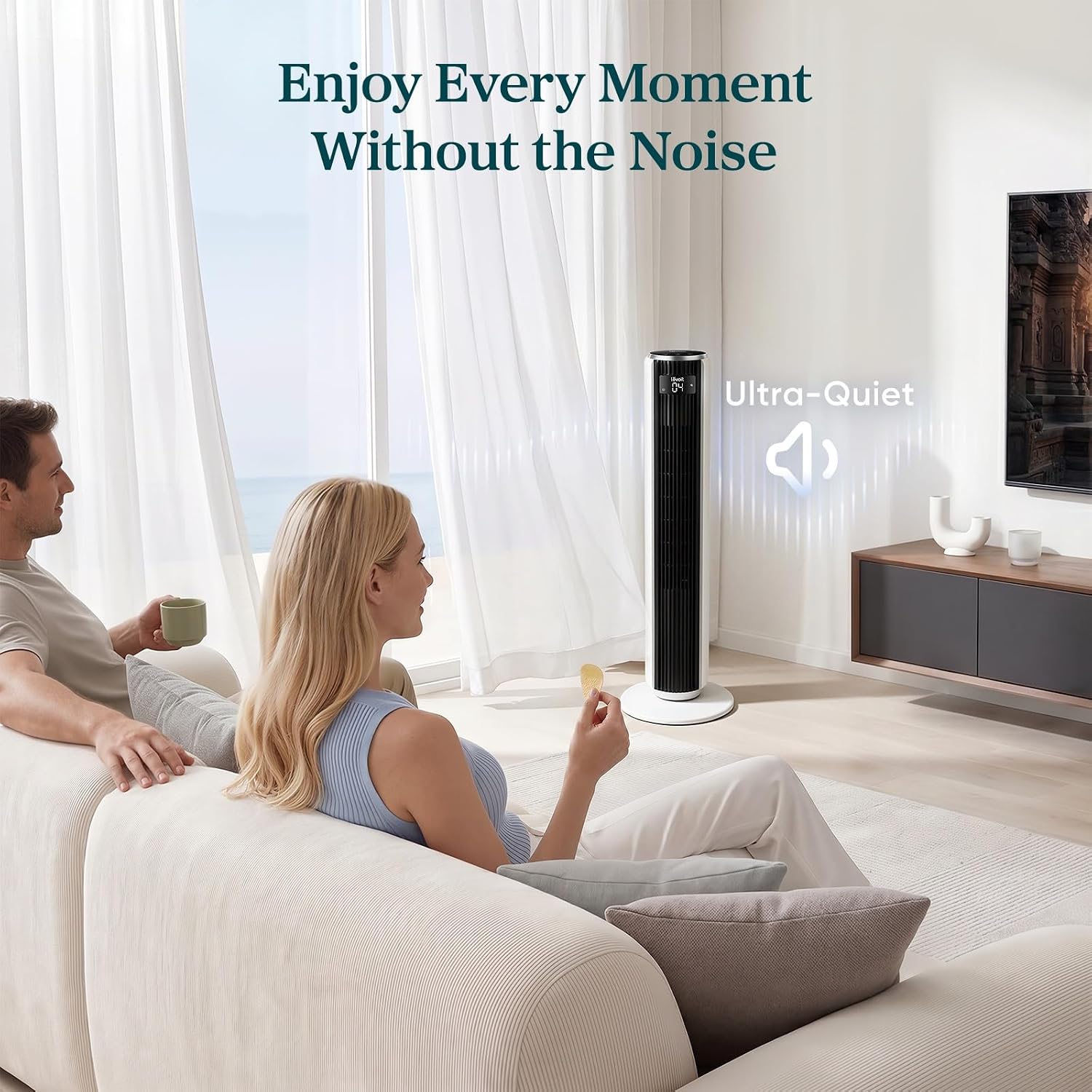 Standing Fan with 28dB