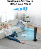 Tower Fan for Bedroom