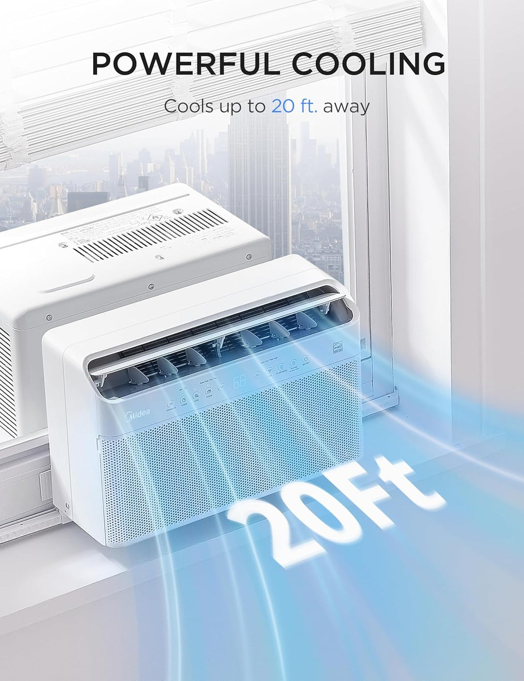 BTU U Shaped Smart Inverter Window