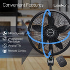 Cyclone Pedestal Fan