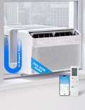 BTU U Shaped Smart Inverter Window