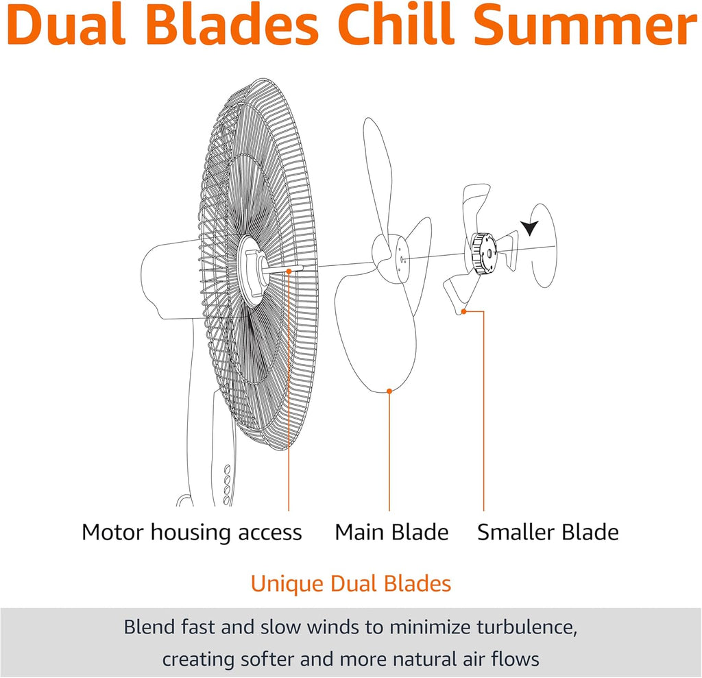 Pedestal Fan with Remote