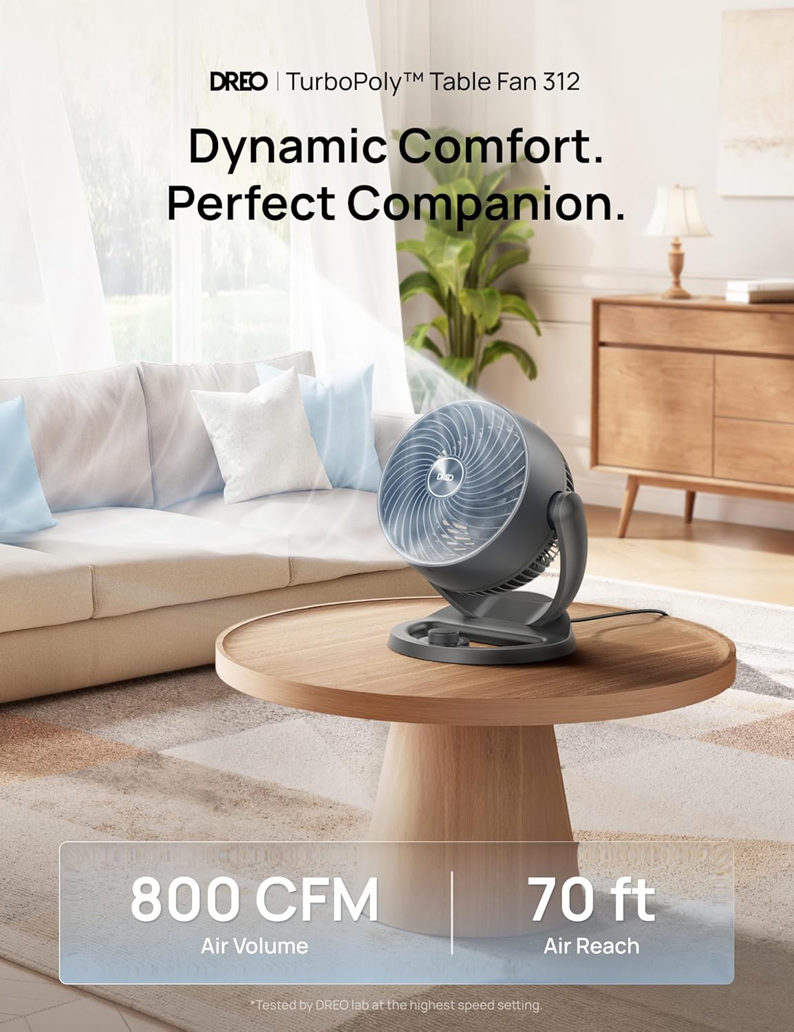 Table Air Circulator Fans