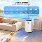 Dual Hose Portable AC