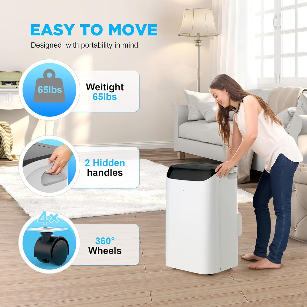 3-in-1 Free Standing Cooling AC Unit with Fan