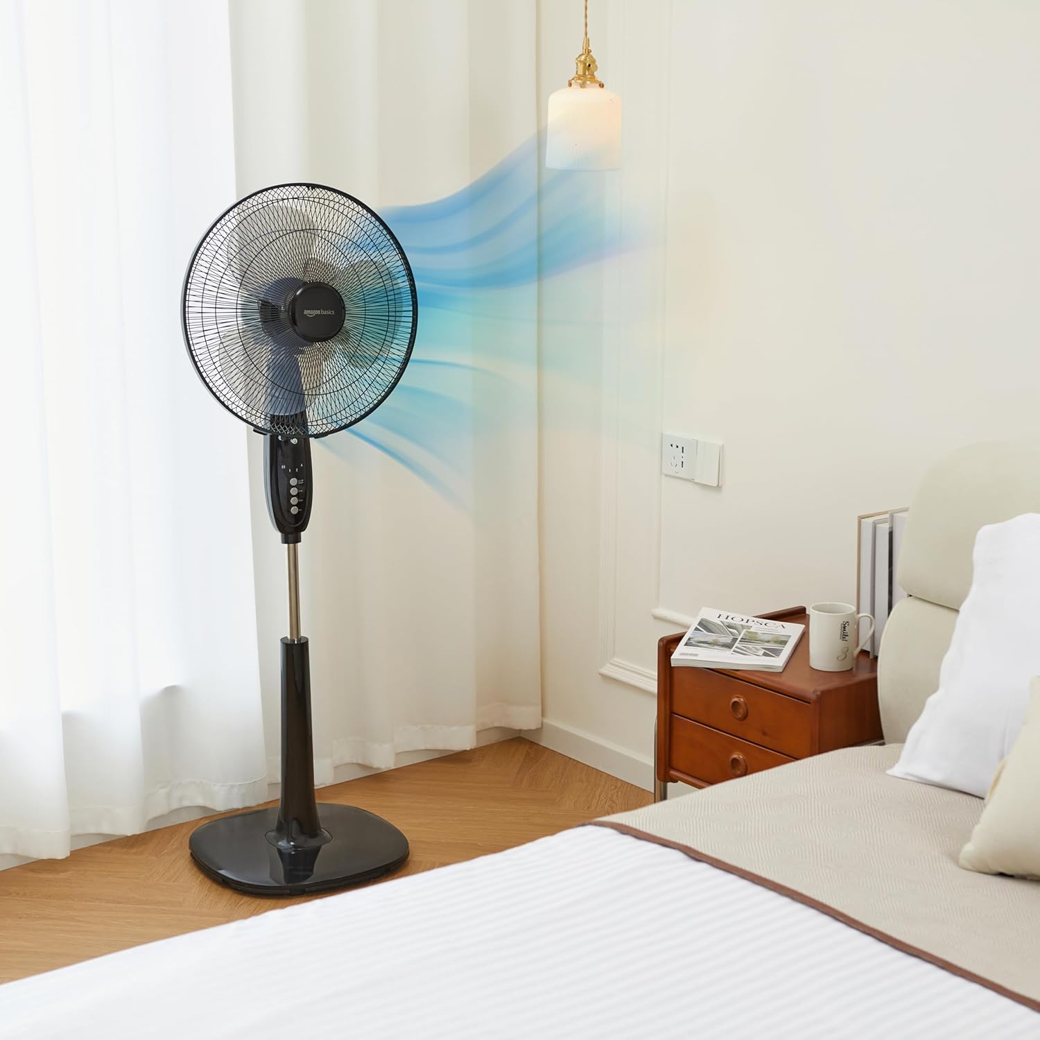 Pedestal Fan with Remote
