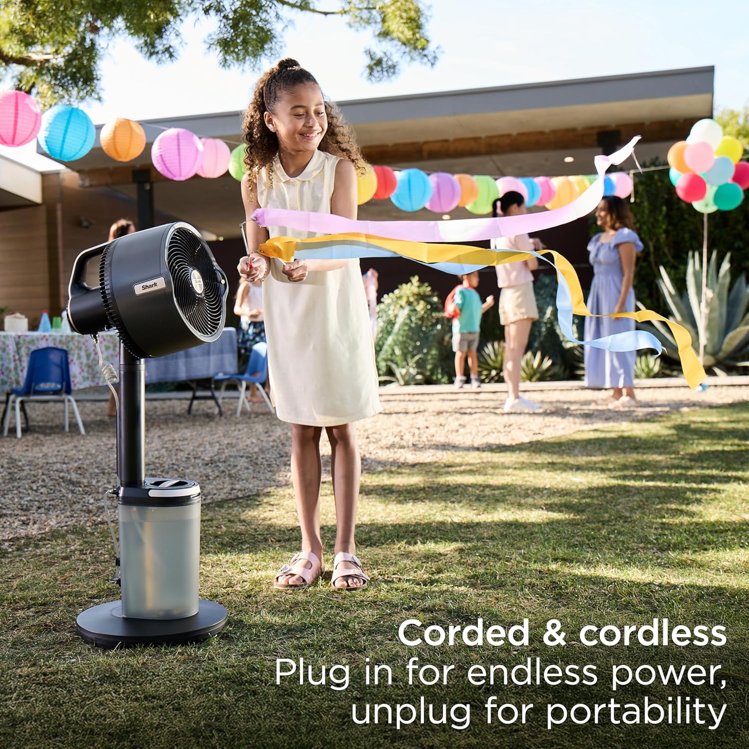FlexBreeze Pro Mist Fan, Indoor & Outdoor