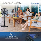 Cyclone Pedestal Fan